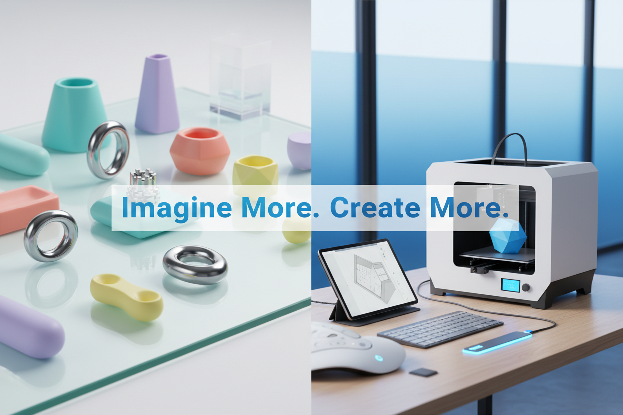 Imagine More. Create More. - Modern Hero Banner