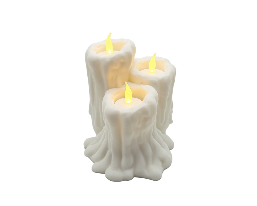 Kaarsen met lichtjes